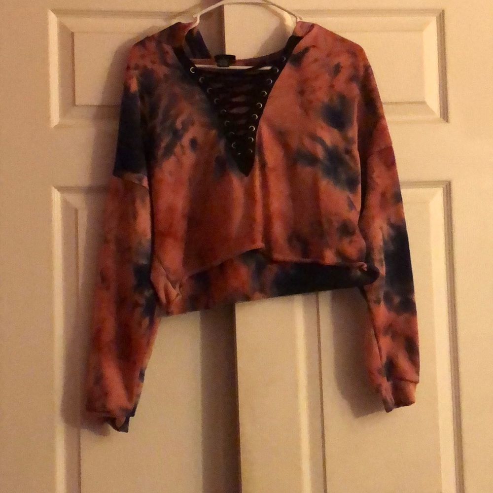 Cropped hoodie